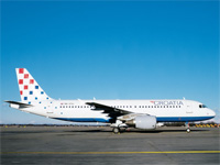 クロアチア航空 エアバスA320